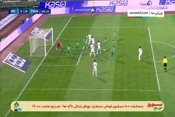 (ویدئو) گل ایران به ترکمنستان؛دبل کنعانی‌زادگان