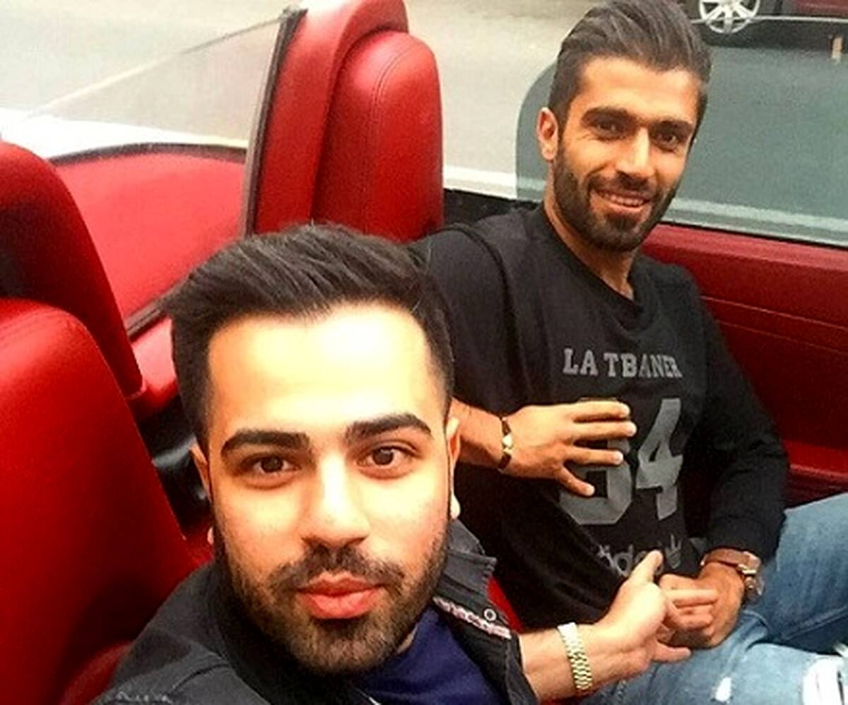 مهرداد کفشگری هافبک سابق پرسپولیس پدر شد + عکس

