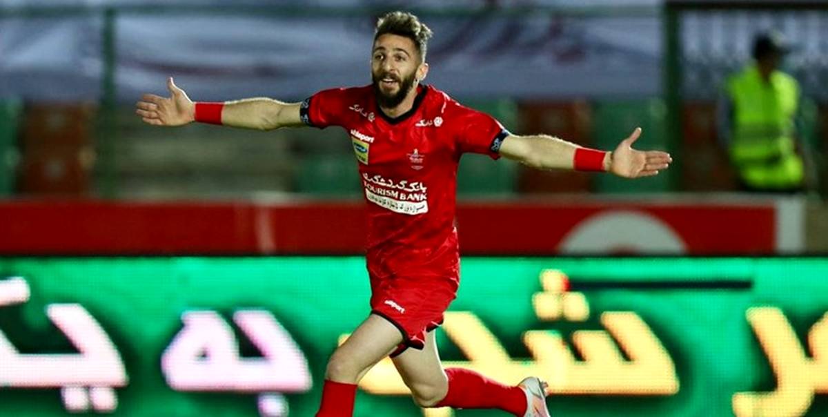 ماه عسل مهاجم پرسپولیس