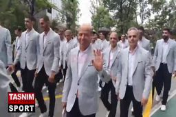 بازی‌های آسیایی هانگژو|رونمایی از لباس کاروان ایران 