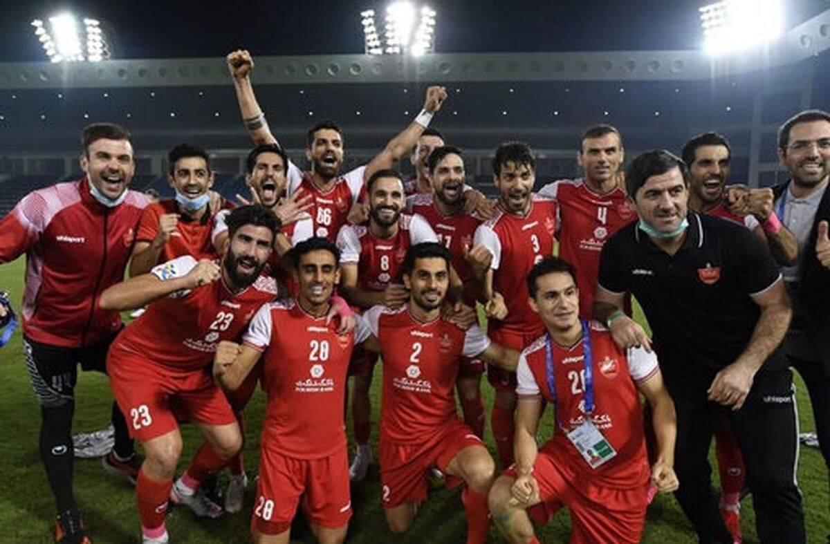لحظه شروع بازی پرسپولیس در ورزشگاه قطر +فیلم دیدنی