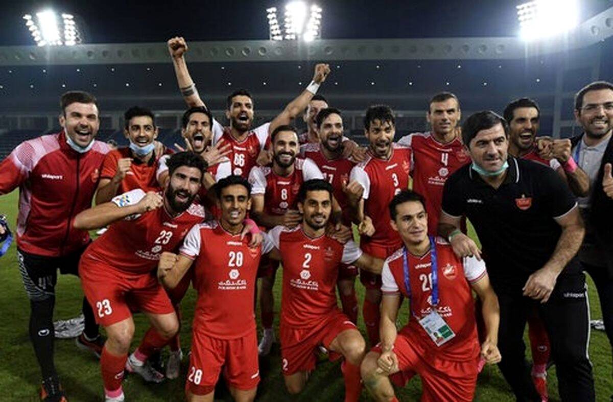 لحظه شروع بازی پرسپولیس در ورزشگاه قطر +فیلم دیدنی