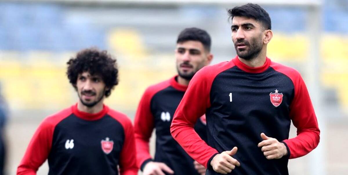 درویش در تمرین پرسپولیس حاضر شد|عکس