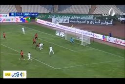 فیلم گل چهارم ایران به آنگولا توسط مغانلو