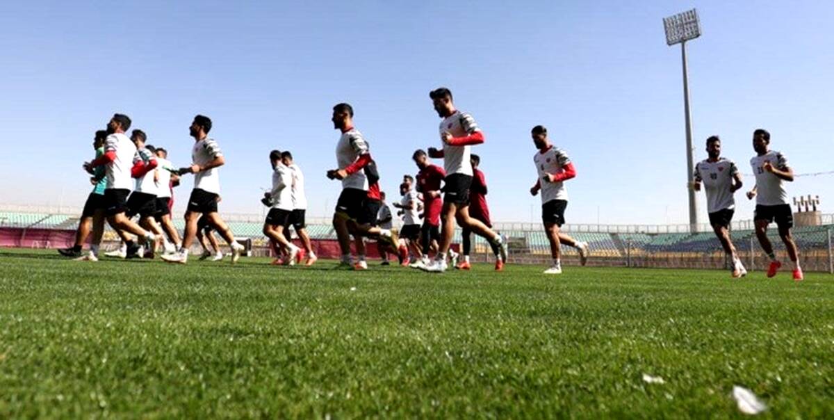 تمرکز روی مهاجمان برنامه تمرین امروز پرسپولیس