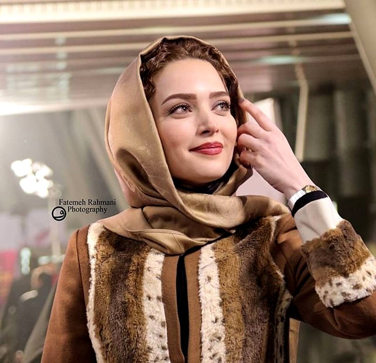 جدیدترین چهره بهنوش طباطبایی؛قیمه پزون بهنوش طباطبایی