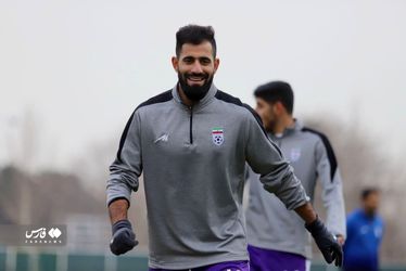 تمرینات تیم ملی فوتبال