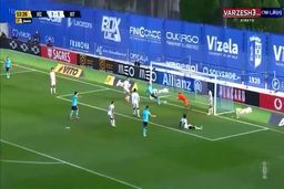 صحنه های دیدنی از بازی کاسیانو،مهاجم لیست پرسپولیس