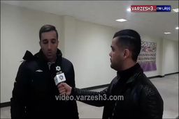 صحبتهای بازیکنان سایپا پس‌از پیروزی مقابل نساجی