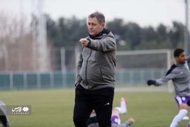 تمرینات تیم ملی فوتبال