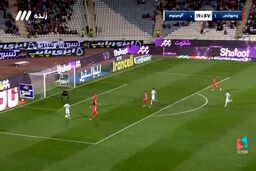 گل اول ایرالکو به پرسپولیس با گاف هنانوف