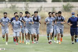 گزارش تصویری تمرین امروز استقلال تهران 99/04/26