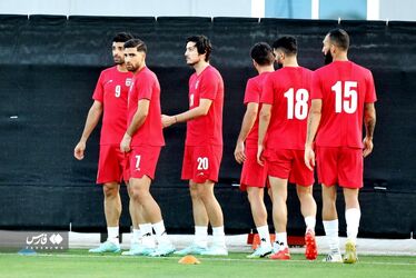 تمرینات تیم ملی قطر
