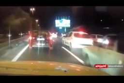  درگیری و تیراندازی در بزرگراه همت با کلاشنیکوف!