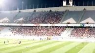 فیلم شور و حال بانوان پرسپولیسی در ورزشگاه آزادی