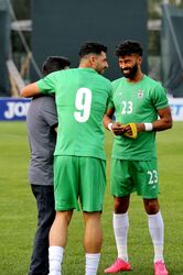 تمرینات تیم ملی