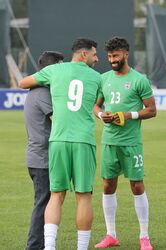 تمرینات تیم ملی
