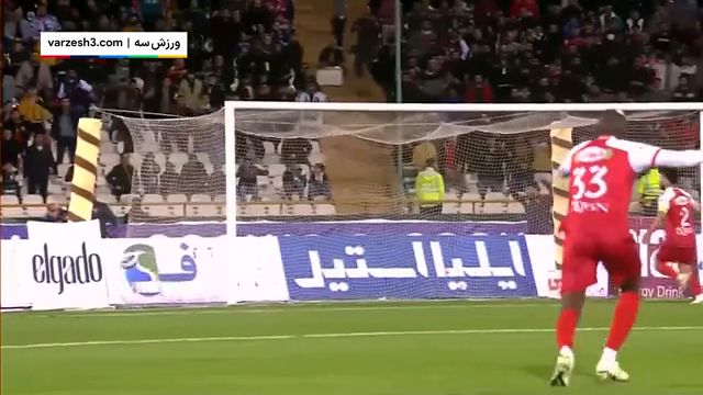 (ویدئو) گل دوم پرسپولیس به فولاد توسط آل کثیر