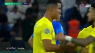 گل اول النصر به الهلال توسط کریستیانو رونالدو