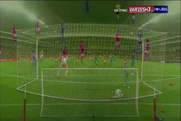 ضربه چکشی زیبای سردار آزمون که گل نشد