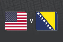 خلاصه بازی آمریکا 2 - 0 بوسنی
