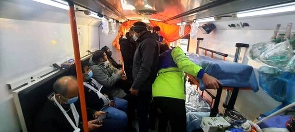 فیلم:برخورد قطارهای مترو تهران کرج در چیتگر