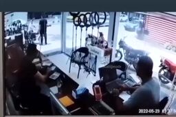  اولین فیلم دوربین‌های مداربسته از لحظه ریزش ساختمان متروپل آبادان