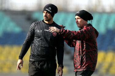 تمرینات پرسپولیس
