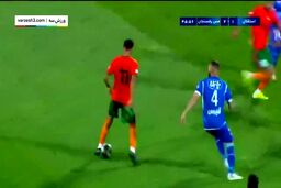 (ویدئو) گل مس رفسنجان به استقلال توسط واسعی