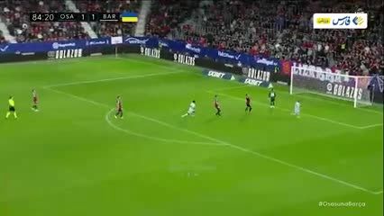 فیلم| ضربه سر استثنایی و کامبک بارسلونا