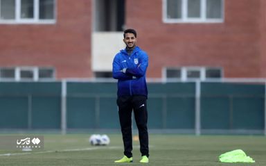 تمرینات تیم ملی فوتبال