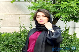 عکس لو رفته همسر روژان سریال نون خ+تصاویر دیده نشده
