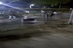 صحنه های فجیع از قمه زنی دختران و جنجال در پارک