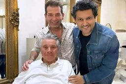 فیلم شستن و ماساژ سر بهروز وثوقی توسط حامد بهداد در آمریکا