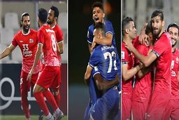 اقتدار پرسپولیس و امید بالای استقلال و فولاد و تراکتور برای صعود
