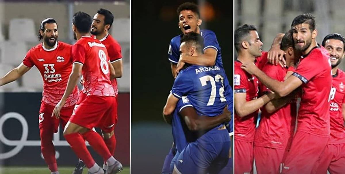 اقتدار پرسپولیس و امید بالای استقلال و فولاد و تراکتور برای صعود