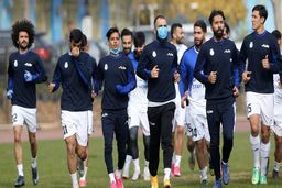  گزارش تصویری تمرین استقلال پیش از بازی با شهرخودرو