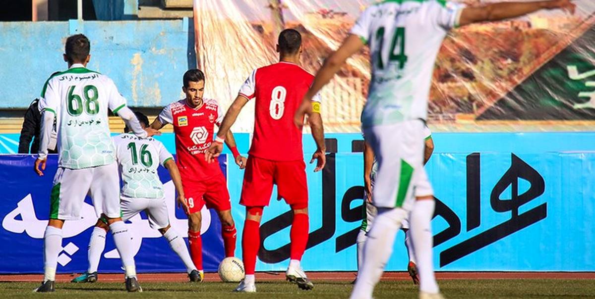 شگفتی در اراک؛اولین باخت پرسپولیس بی دفاع