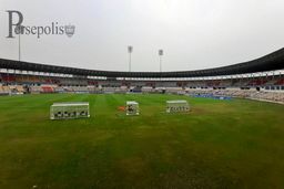 گزارش تصویری از بازدید گل‌محمدی و عالیشاه از ورزشگاه محل مسابقه