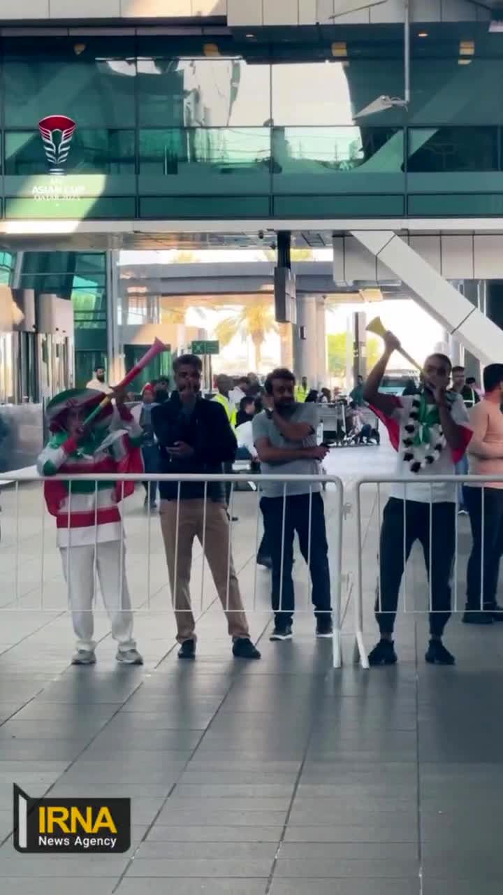 فیلمی که AFC از ورود تیم ملی ایران منتشر کرد
