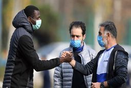 بازگشت دیاباته به باشگاه در روز غیبت وریا غفوری و سیاوش یزدانی + عکس

